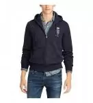 polo ralph lauren full zip hoodie bear blue